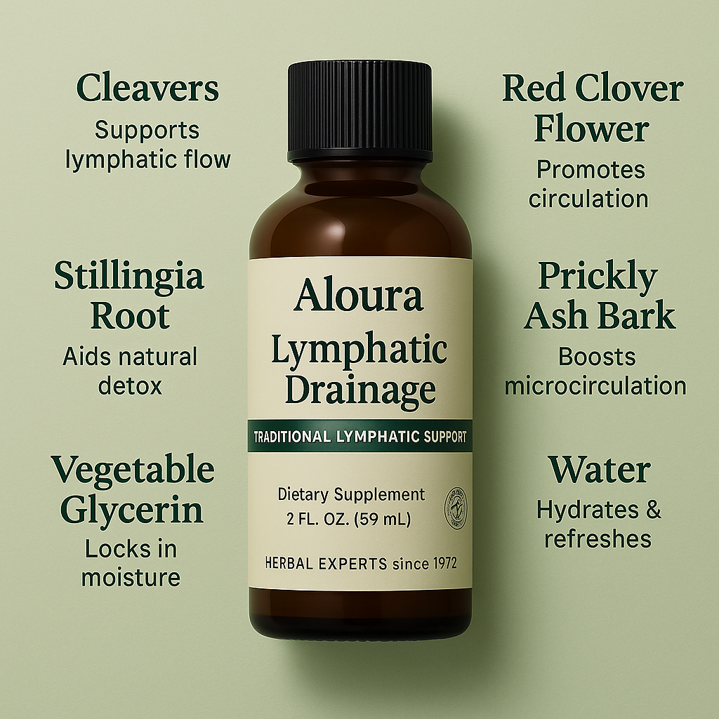 Aloura Lymphatic Drainage Supplement